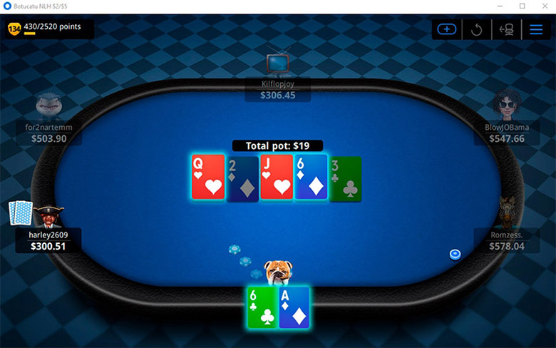 888poker tabla