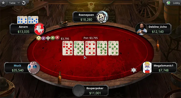 PokerStars Aurora Saloon