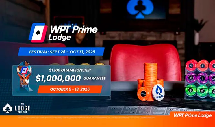 World Poker Tour Prime Series to Lodge Card Club Texas