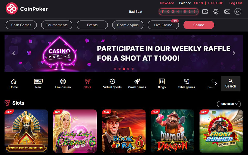 Coin Poker Casino Slots