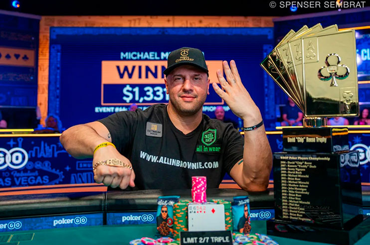 Michael Mizrachi Win Event 66 Poker Players Championship Wsop 2025