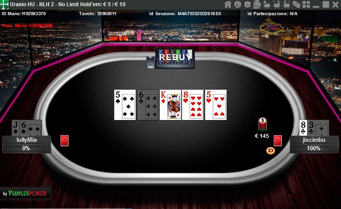 Peoples Poker Hu Table Lat