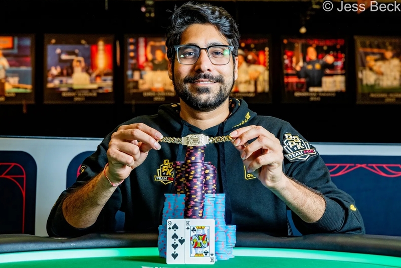 Нишант Шарма выиграл Event 98 Deepstack No Limit Holdem Wsop 2026
