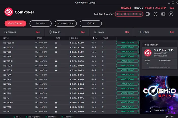 Software do CoinPoker