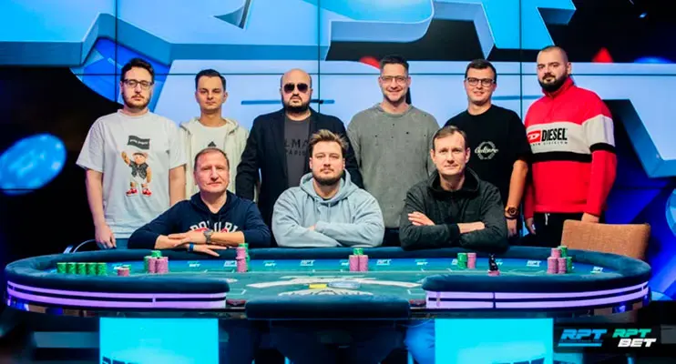 Финальный стол Main Event Rpt Minsk декабрь 2024