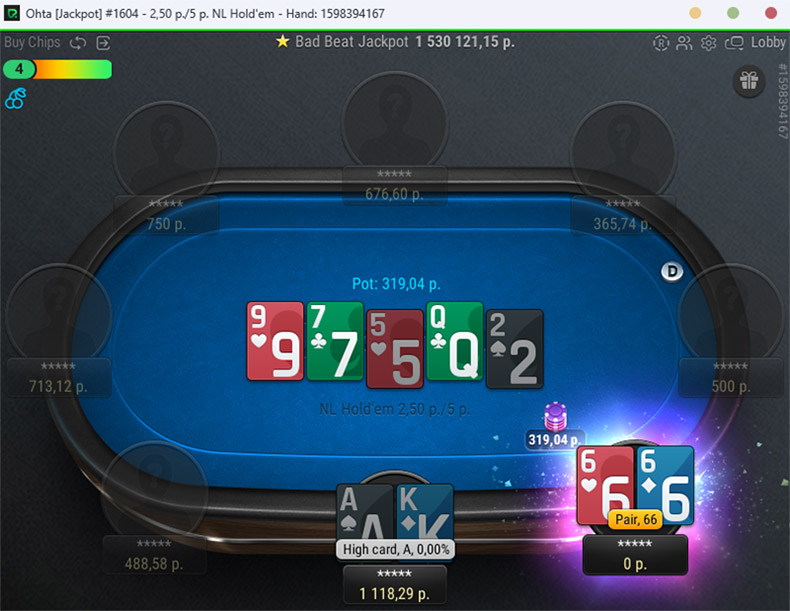 Pokerdom New Table Lat