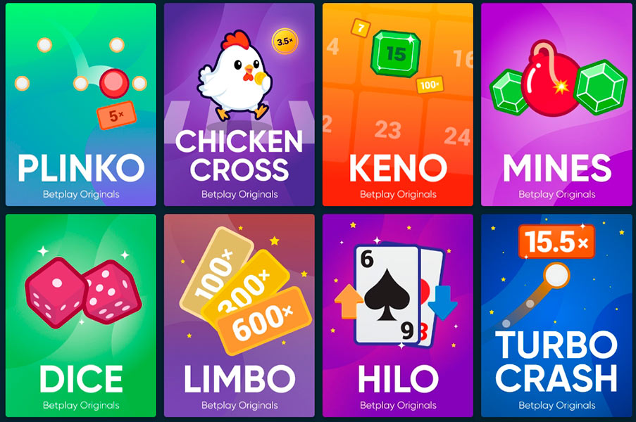 Betplay Casino Original Games