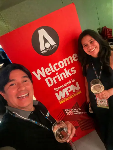 WPD Latam at el evento de Bebidas de Bienvenida IGB Affiliate Barcelona 2026