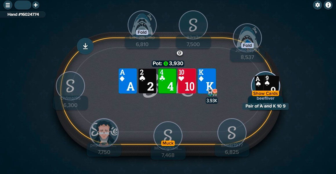 Stake Us Poker Mtt Table