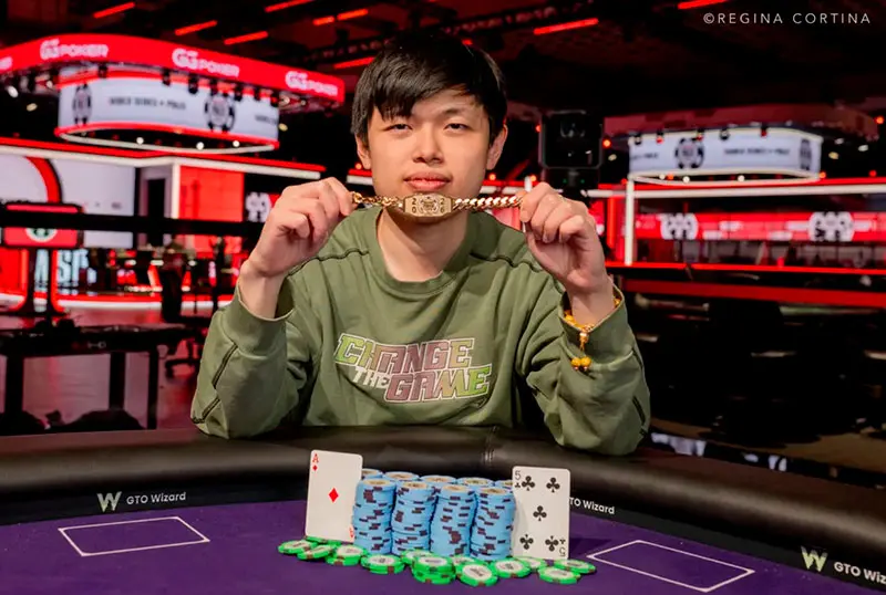 Honghao Zhang Gane Event 13 6 Handed Nlh Wsop 2026