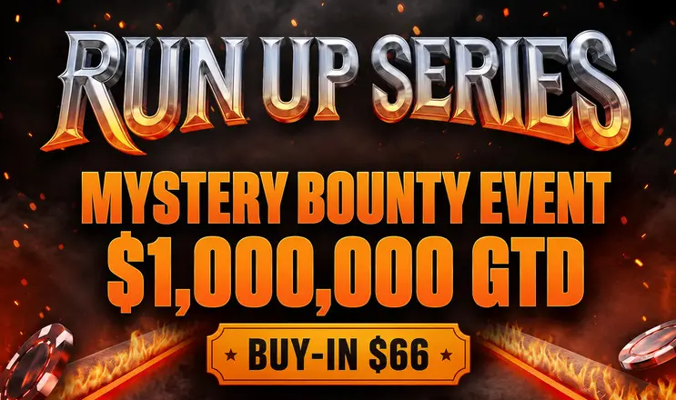 Run up Series Mystery Bounty Event 1m Gtd at Acr Poker