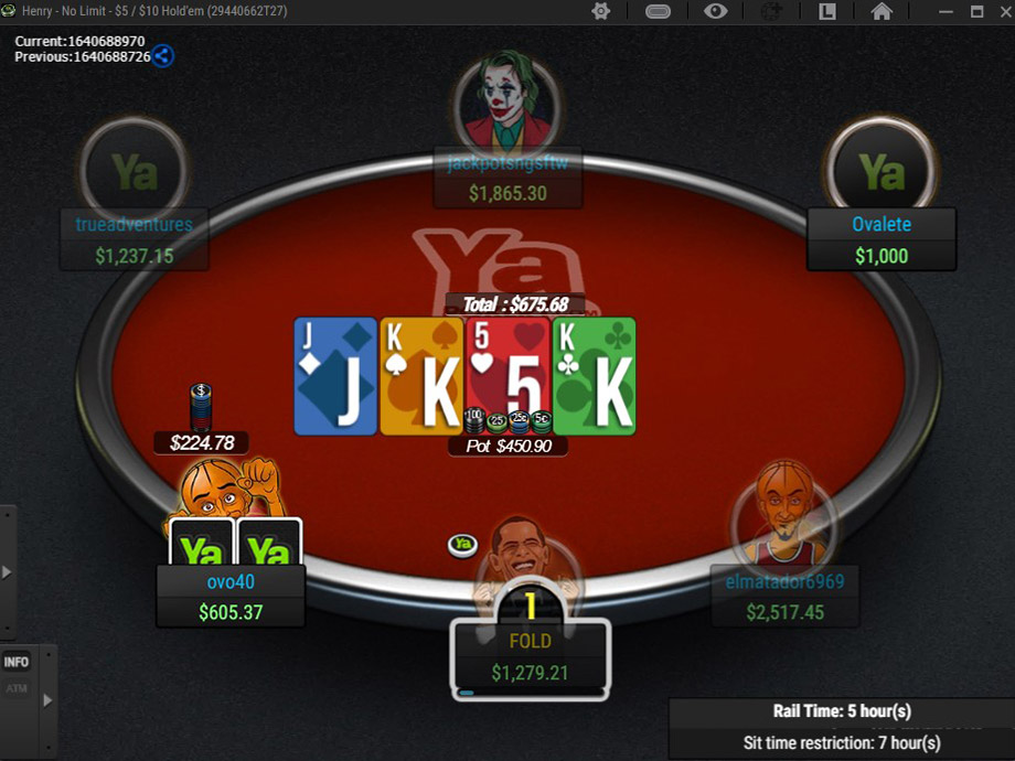 Yapoker Holdem 6 Max Lat