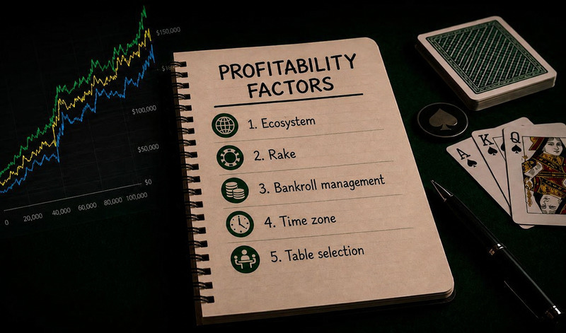 Key Factors Online Poker Profitability
