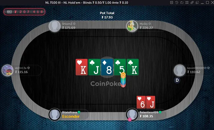 Jogos de Coinpoker