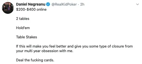 Negreanu Challenge