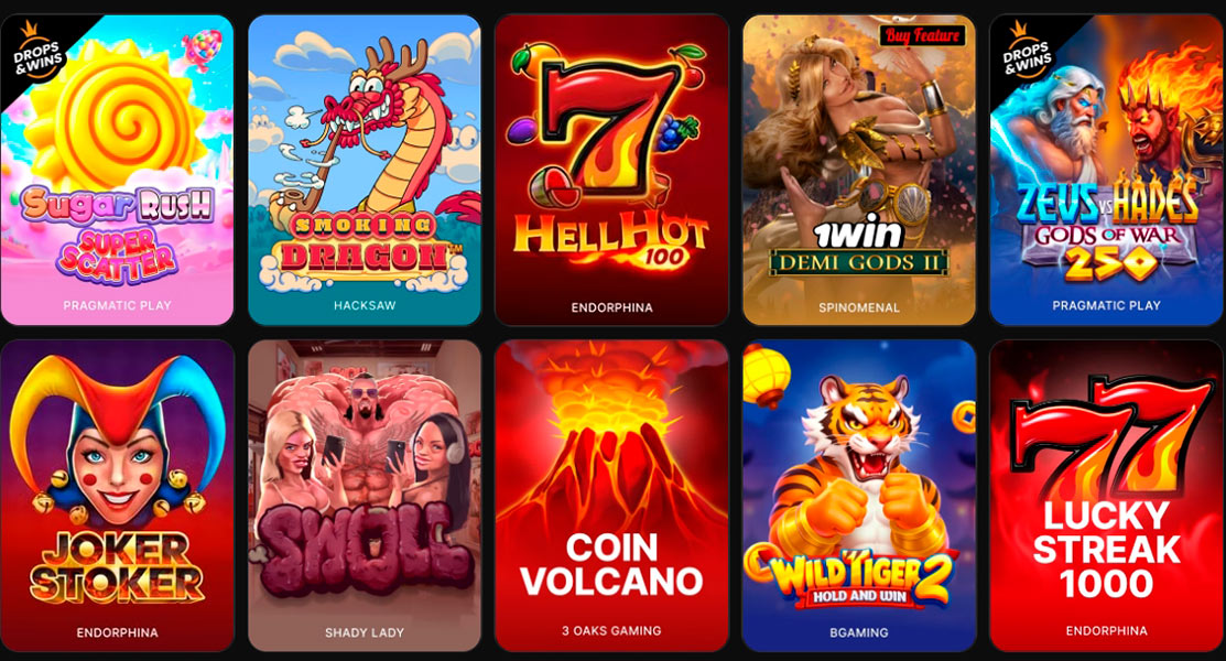 1win Casino Slots