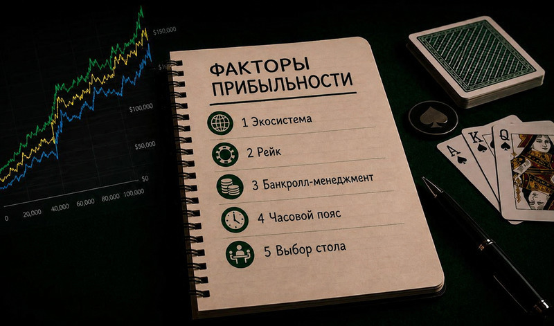 От чего зависит ваша прибыль в онлайн-покере