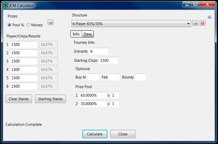 Poker Tracker 4 Icm Calculator