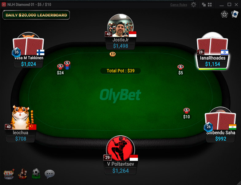 Olybet Poker Holdem En
