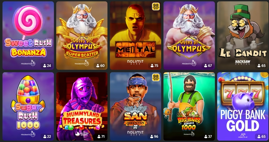 Bcgame Casino Catalog Games