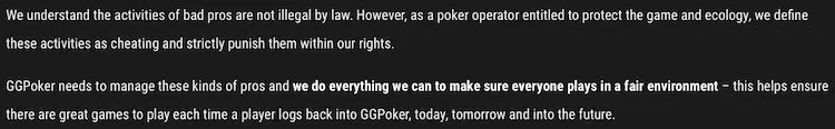 GGPoker Malos Pros