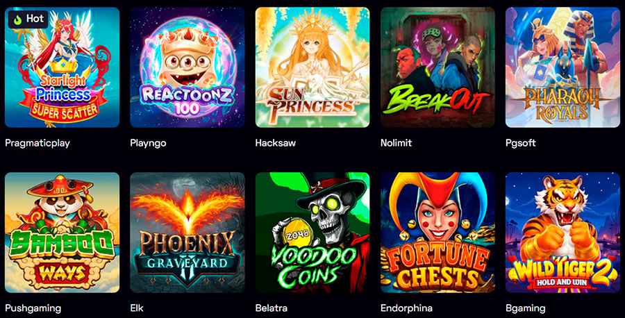 Immerion Casino Games