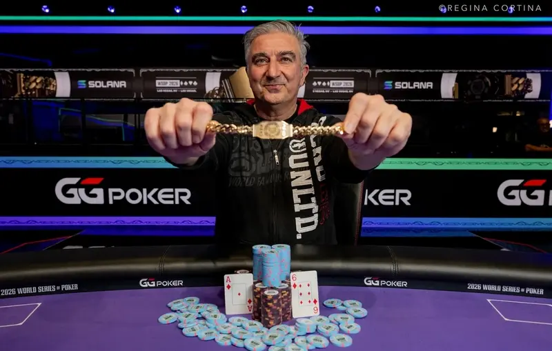 Homan Mohammadi Gane Event 46 Seniors No Limit Holdem Championship Wsop 2026