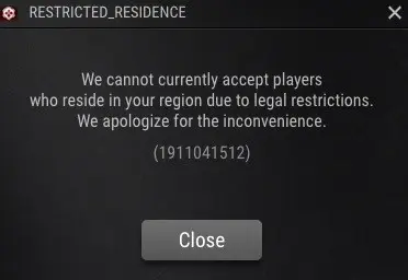 ggpoker restricted residence warning