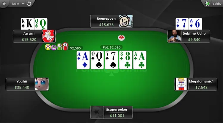 PokerStars Aurora Black