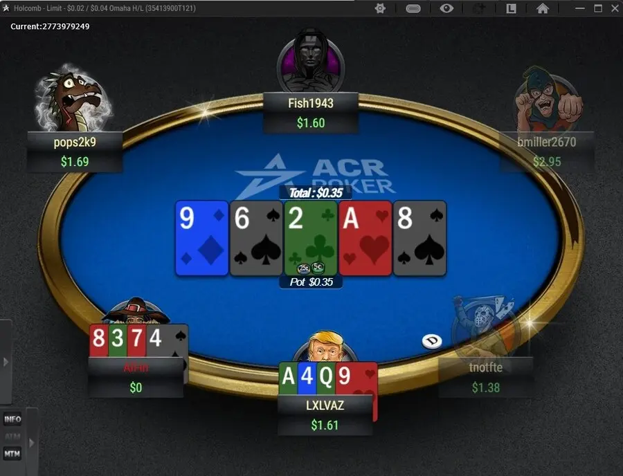 Acr Poker Omaha Hi Lo Table