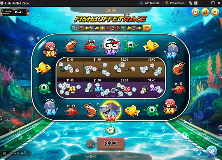 Gg Poker Casino Fish Buffet