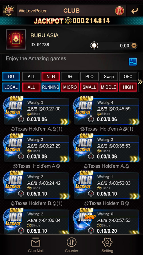Upoker Lobby Nlh Tables Eng