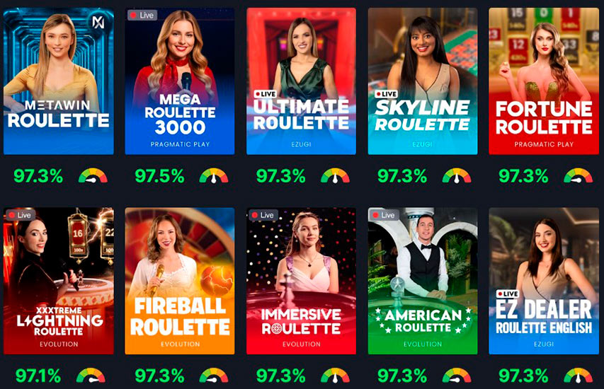 Metawin Casino Live Games