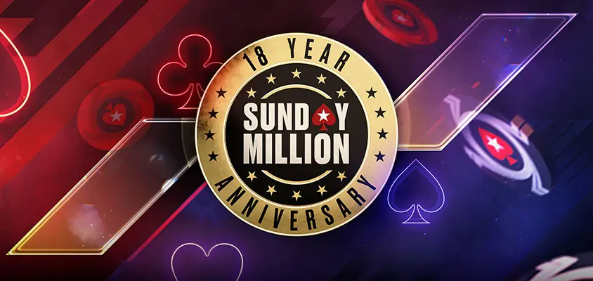 Sunday Million 18th Anniversary 8m Gtd