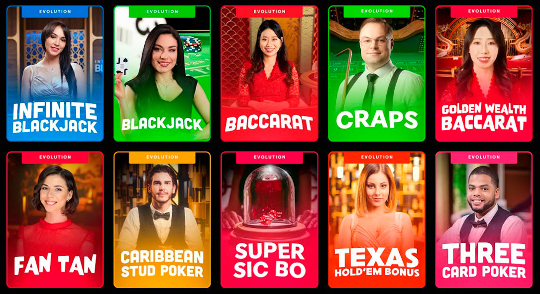 Shuffle Casino Live Games