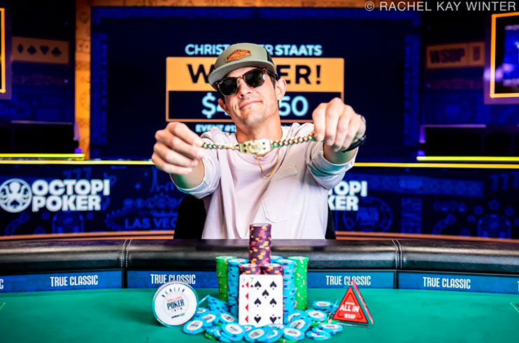 Christopher Staats  Win Event 13 6 Handed Nlh Wsop 2025