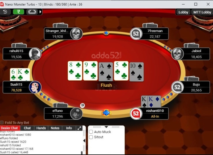Adda52 Table Holdem Ru