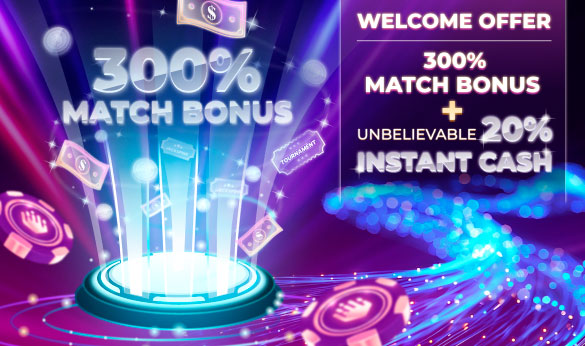 Welcome бонус Jack Poker