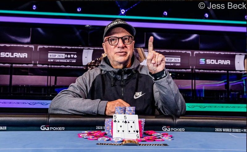Lionel Barracano Gane Event Super Seniors Wsop 2026