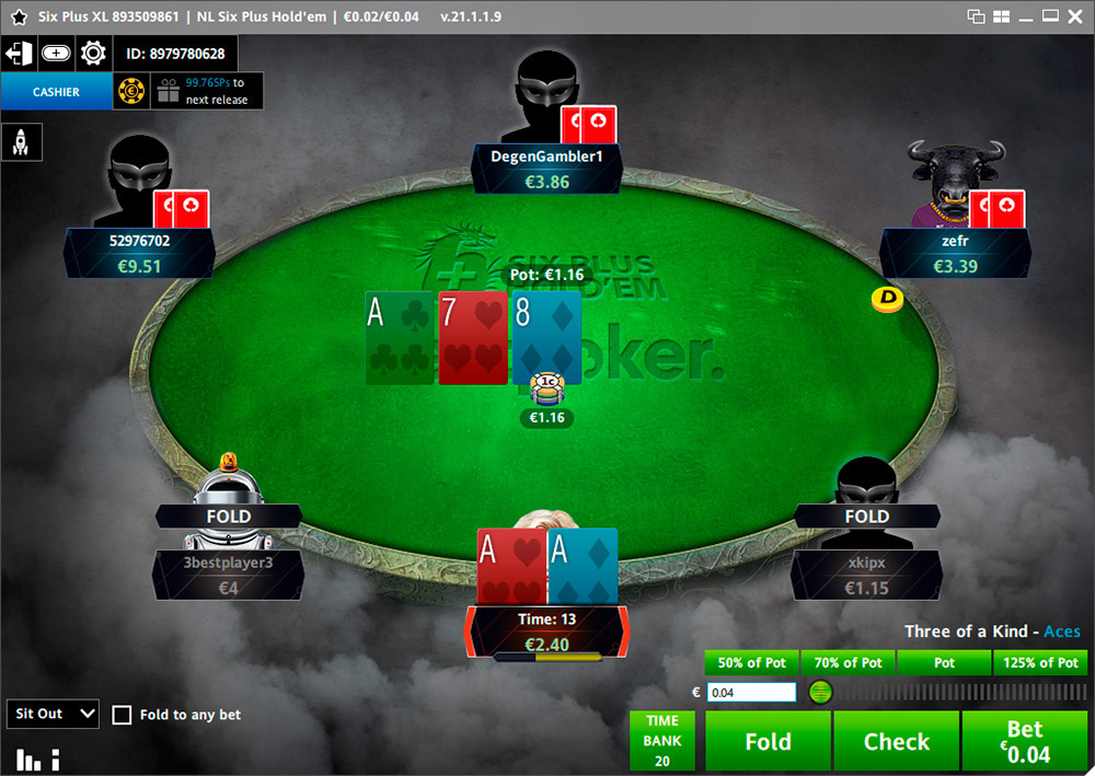 Bestpoker Table 6plus Holdem Ru