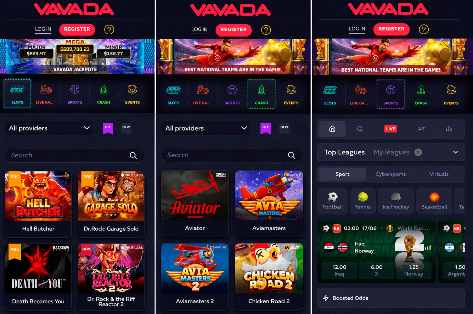 Vavada Casino Mpbile App