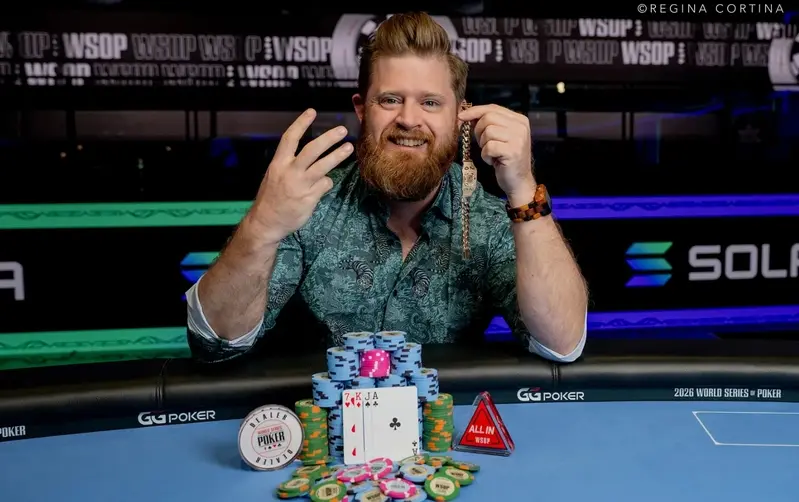Nathan Gamble Gane Event 33 Plo Hi Lo 8 or Better Championship Wsop 2026