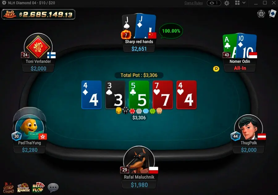 GG Poker N L2000