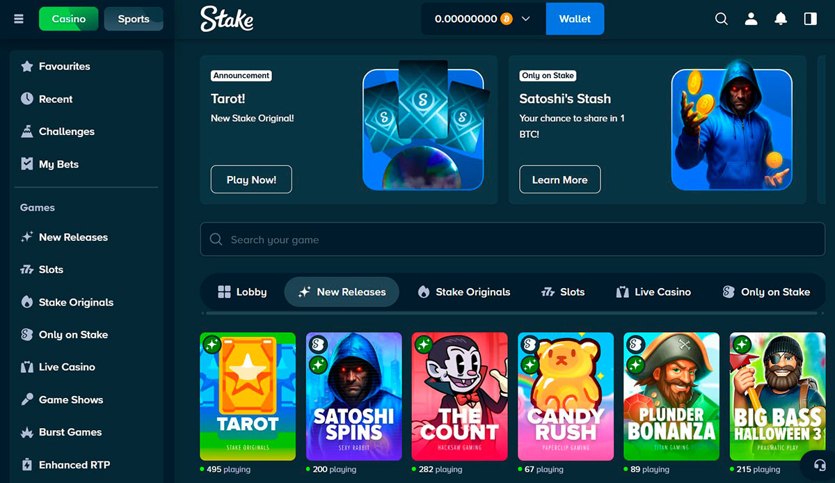 Stake Casino Site