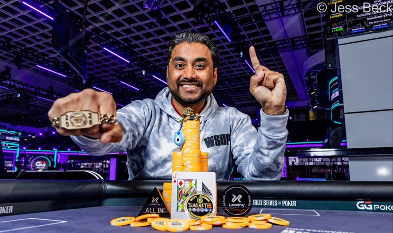 Prashanth Nataraj Gane Event 59 Salute to Warriors Wsop 2026