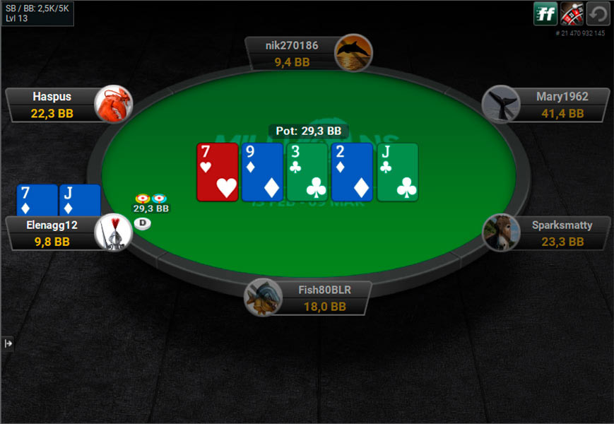 Coral Poker 6 Max Table Es
