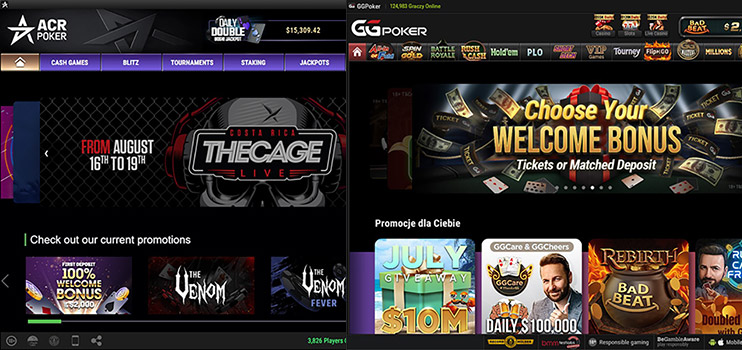 GGpoker Vs Americas Cardroom Client