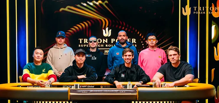 Финальный стол 150K NLH 8 Handed Event Triton Poker Jeju 2025