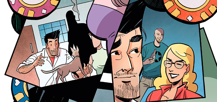 Джо Стэплтон выпустил покерный комикс 