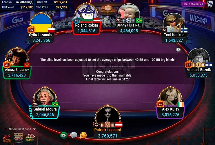 Финалка Deepstack Championship WSOP Online 2022
